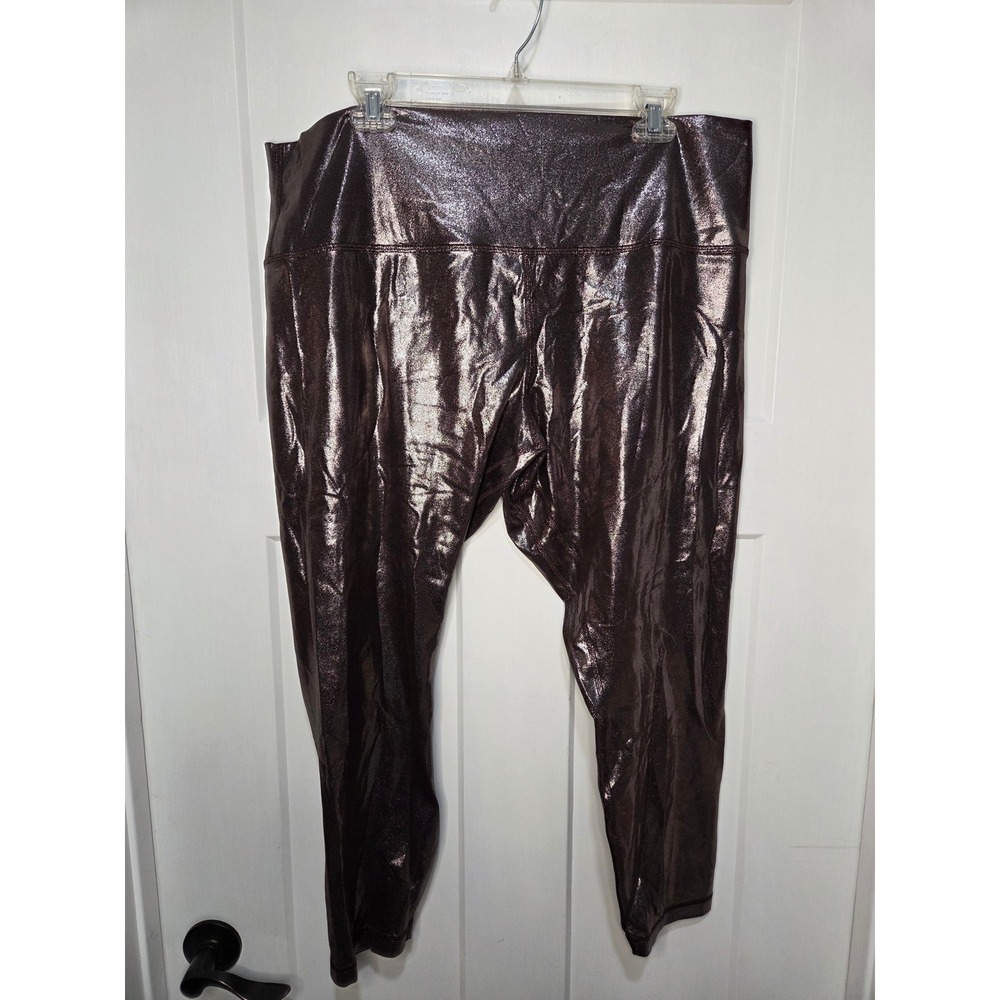 Lululemon Align High-Rise Pant 25" *Shine Radiate Foil Print French Press